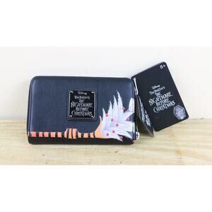New Loungefly Wallet Disney Nightmare Before Christmas Tree String Lights Glow